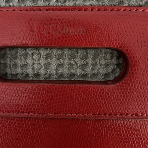 TUCI Italia genuine leather clutch, shoulder bag - Picture 3 of 7